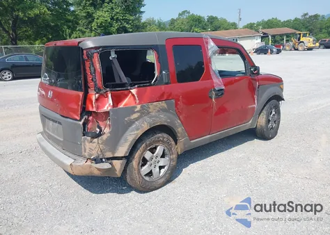 2004 Honda Element Ex from USA, damaged, VIN 5J6YH28584L026108